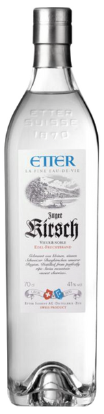その他 ETTER Zuger Kirsch 700ml 41% Haus Alpenz — Etter Kirsch AOP Zug Eau-de-Vie